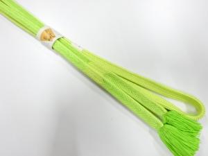 未使用品　正絹　撚り房　手組帯締め